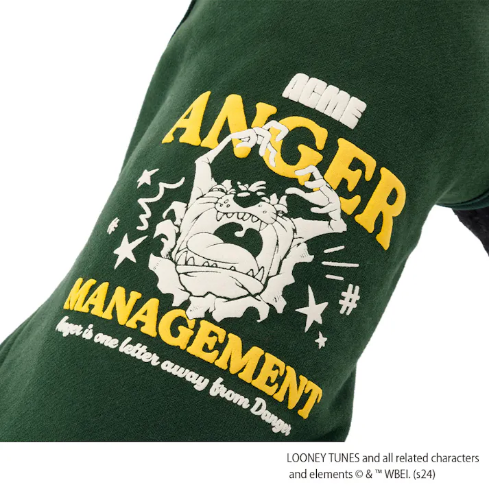 【送料無料】ボアパーカー タズマニアン・デビル Mサイズ ペット服(犬の服)(販売終了)