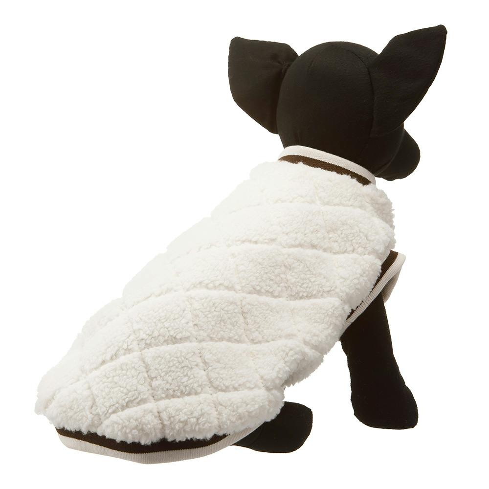 送料無料】ボアトレーナー アイボリー Mサイズ ペット服(犬の服)(販売