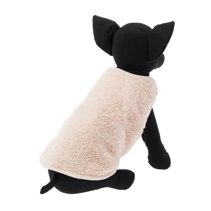 【送料無料】ボアカットソー ピンク SSサイズ ペット服(犬の服)(販売終了)