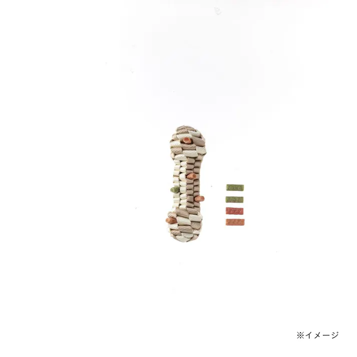 トリーツがはいるロープ玩具 ボーン S