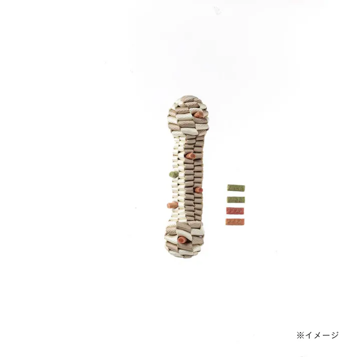 トリーツがはいるロープ玩具 ボーン M