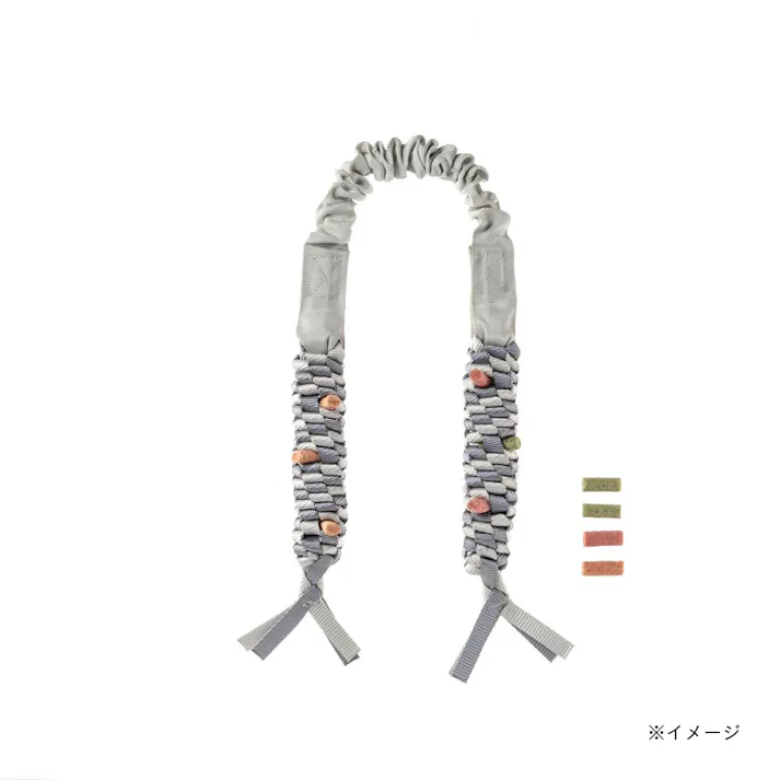 トリーツがはいるロープ玩具 ヌンチャク S