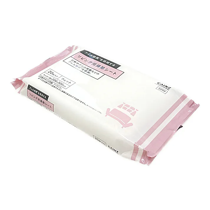 アレル物質低減 リビング用掃除シート 20枚入