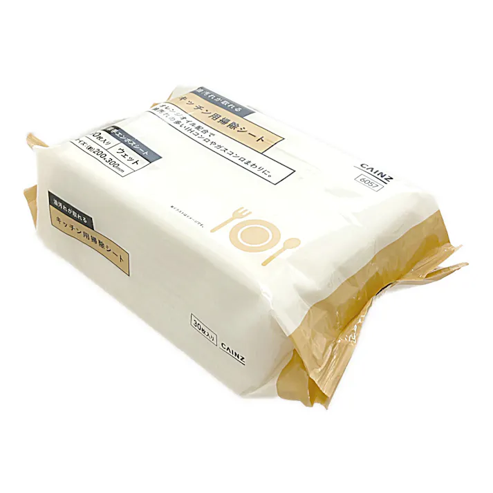 油汚れが取れるキッチン用掃除シート 30枚入