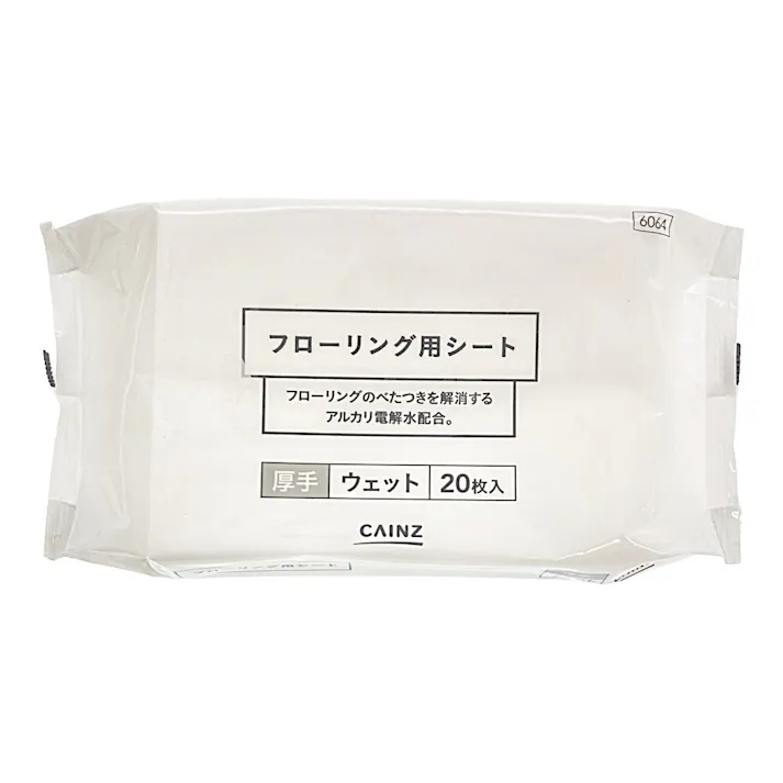 フローリング用ウェットシート 厚手 20枚入