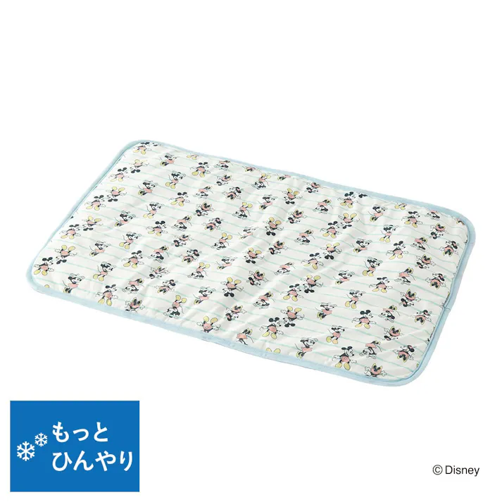 もっとひんやりブランケット ミッキーマウス&ミニーマウス Sサイズ