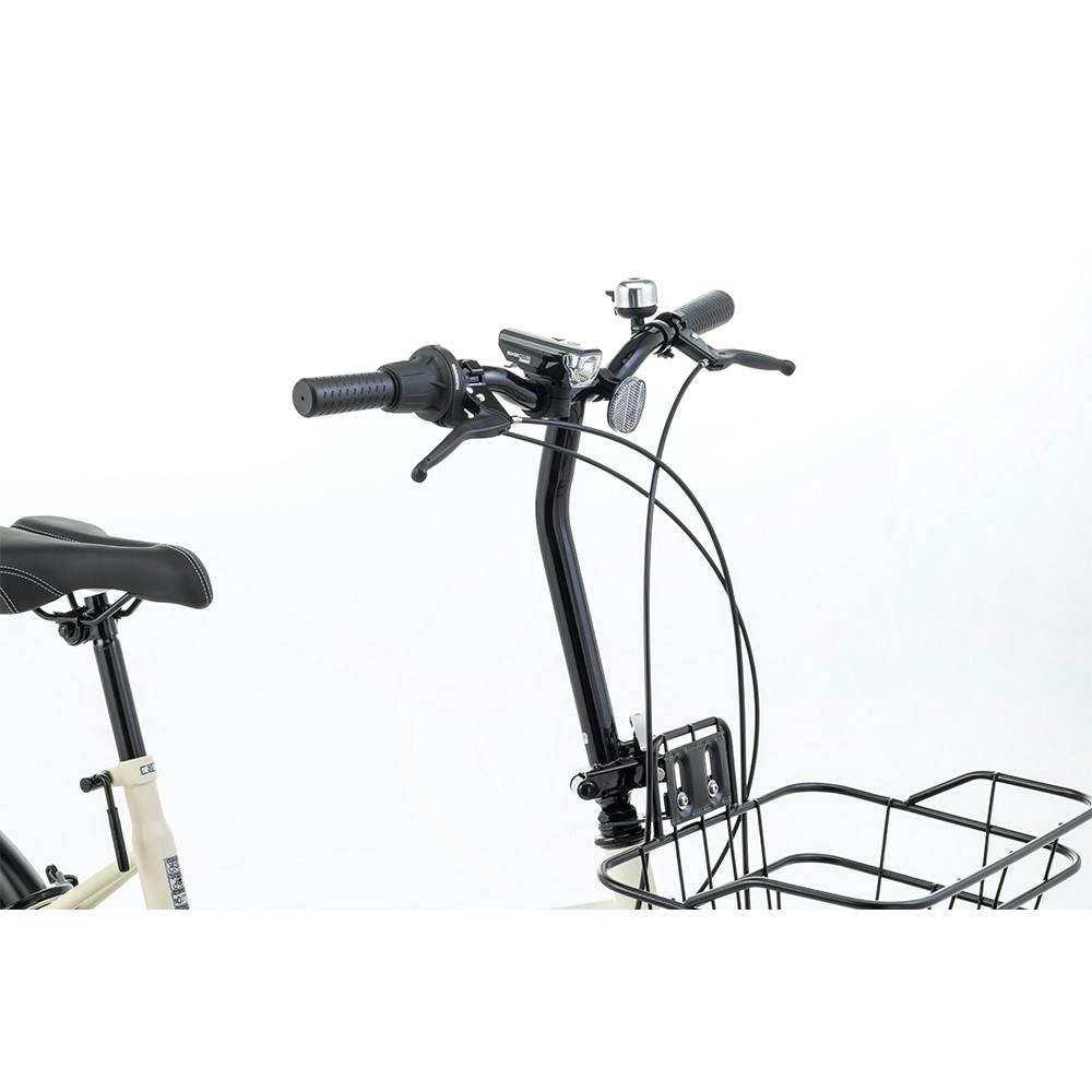 自転車】折りたたみ自転車 カナーレ Canale 20インチ 外装6段 ホワイト