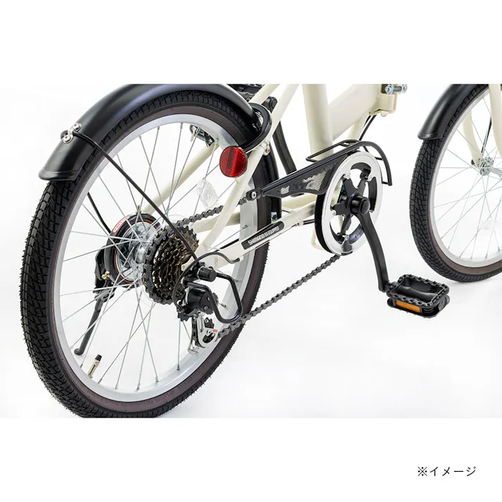 【自転車】折りたたみ自転車 カナーレ2 Canale2 20インチ 外装6段 イエロー