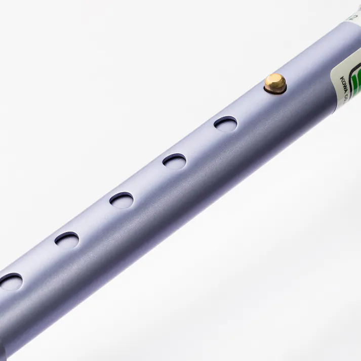 ケアフィール にぎりやすい杖(折りたたみ) パープル