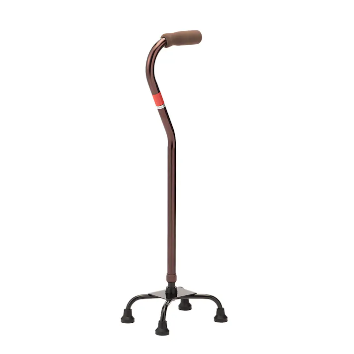 ケアフィール アルミ製伸縮4点杖