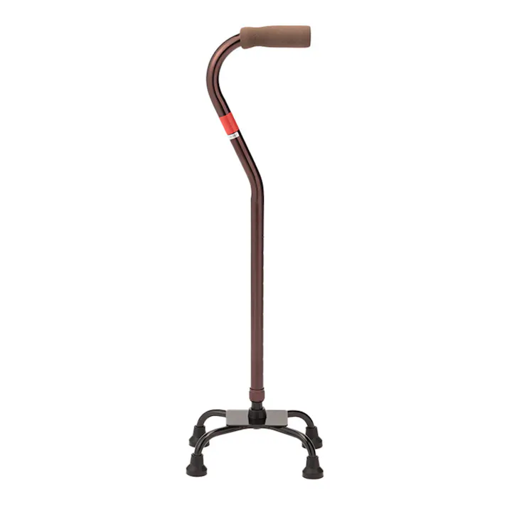 ケアフィール アルミ製伸縮4点杖