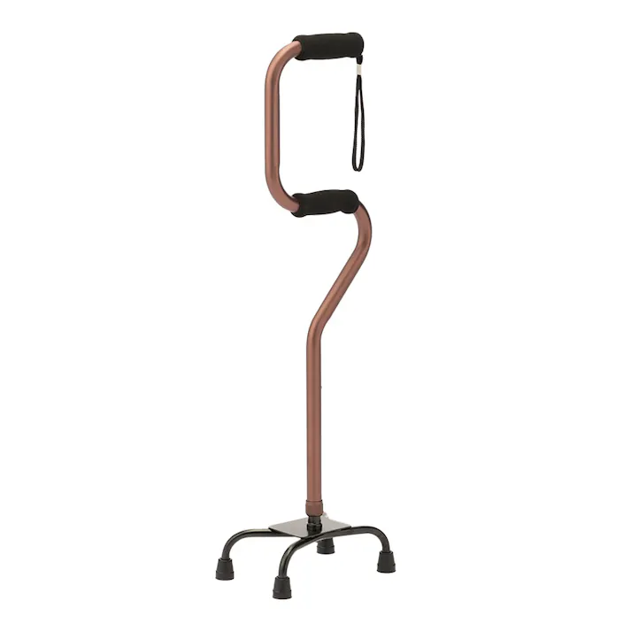 ケアフィール らくらくアルミ製伸縮4点杖