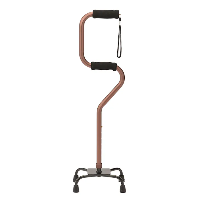 ケアフィール らくらくアルミ製伸縮4点杖