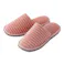 履いて歩くだけで掃除もできるスリッパ リブピンク M
