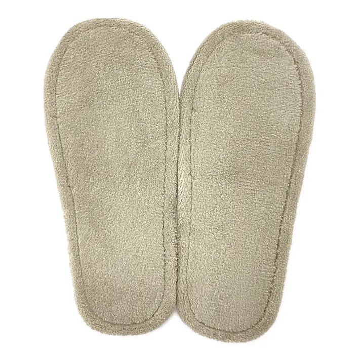 履いて歩くだけで掃除もできる前開きスリッパ ネイビー M