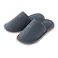 履いて歩くだけで掃除もできるスリッパ ネイビー L