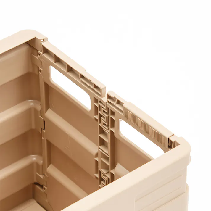 カインズ 折りたたみコンテナキャリー ベージュ