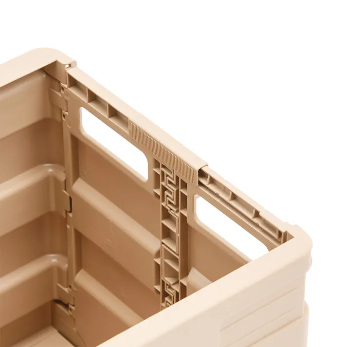 カインズ 折りたたみコンテナキャリー ベージュ