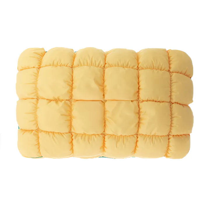 まくらにもなるパイナップル型クッション イエロー