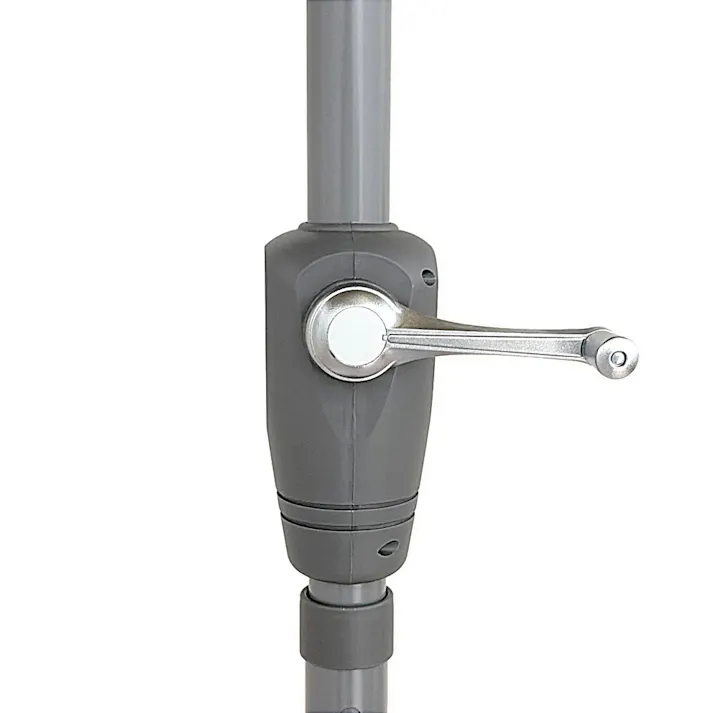 アルミパラソル 2.5m ベージュ (約)幅250×奥行250×高さ240cm