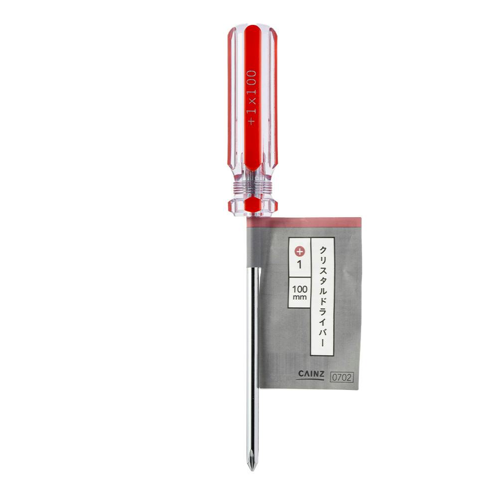 カインズ クリスタルドライバー ＋1 100mm | 作業工具・作業用品・作業