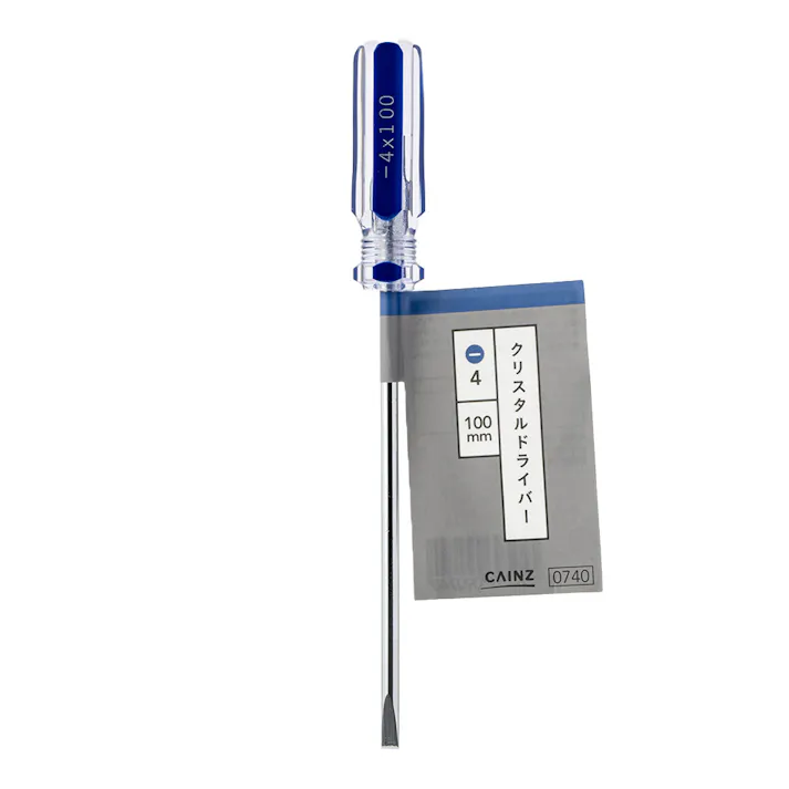 カインズ クリスタルドライバー -4 100mm