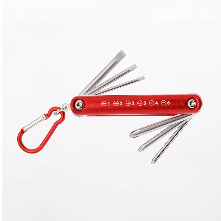 カインズ 折りたたみドライバーセット 6in1