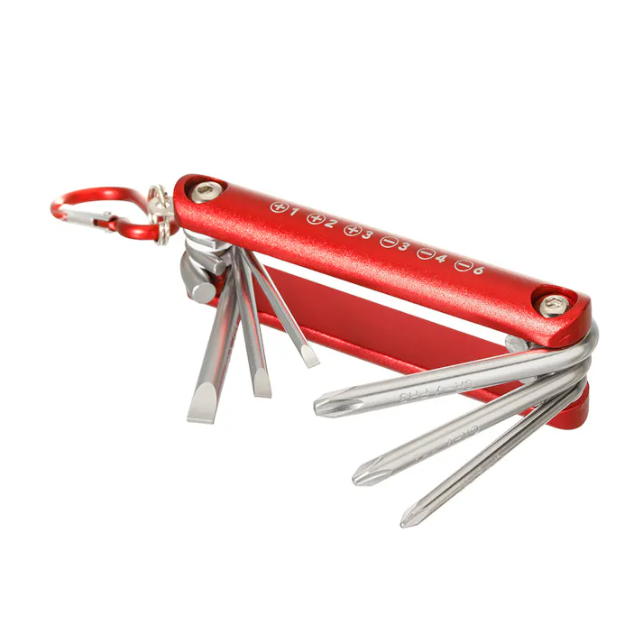 カインズ 折りたたみドライバーセット 6in1