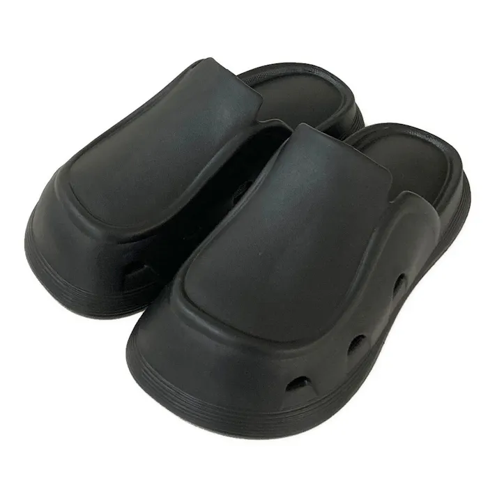 クッションソール ローファーサンダル ブラック 27~28cm