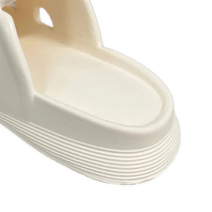 クッションソール ローファーサンダル アイボリー 23~24cm