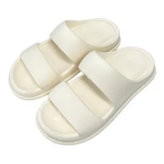 クッションソール 2本バンドサンダル アイボリー 24~25cm