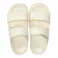 クッションソール 2本バンドサンダル アイボリー 24~25cm