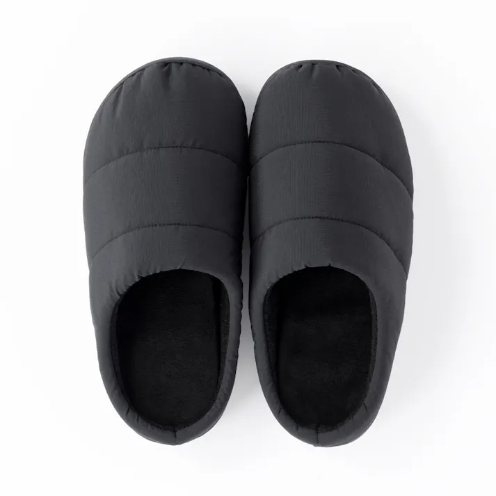 インソールがはずせて洗えるリラックスサンダル ブラック 24~25cm