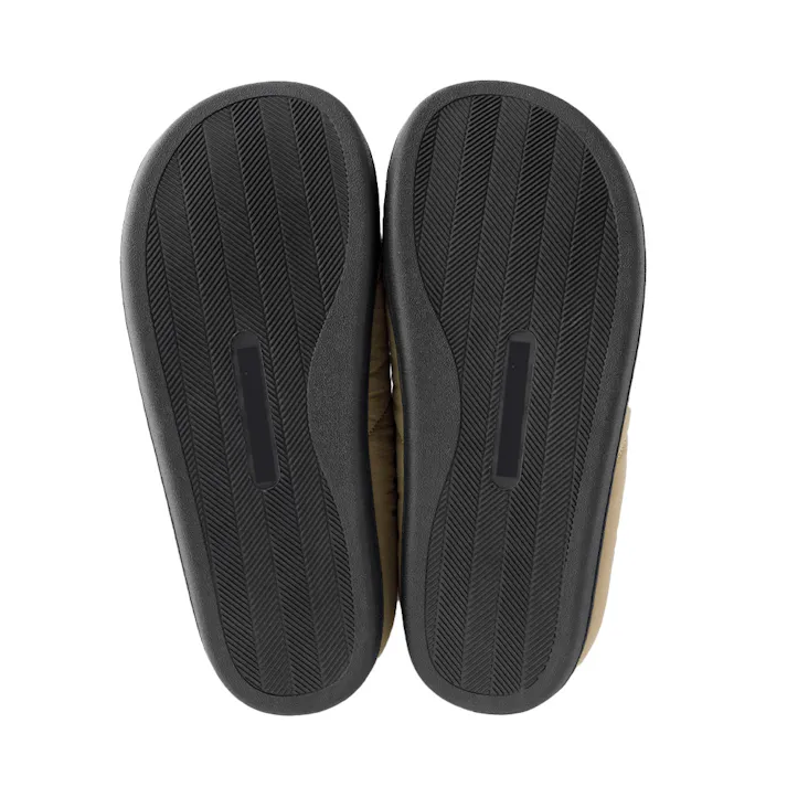 インソールがはずせて洗えるリラックスサンダル ベージュ 24~25cm