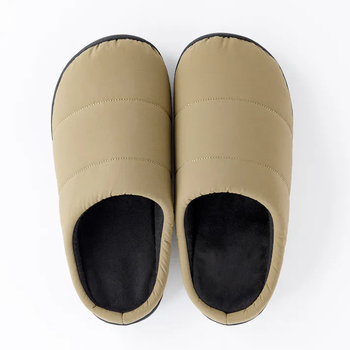 インソールがはずせて洗えるリラックスサンダル ベージュ 24~25cm