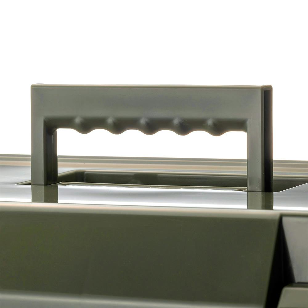 カインズ 持ちやすいクーラーボックス 14L カーキ | キャンプ・バーべ