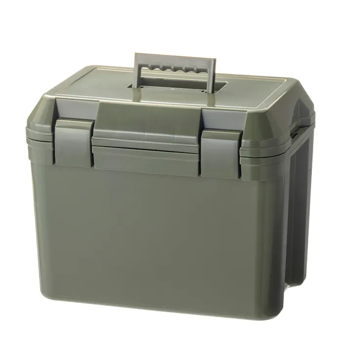 カインズ 持ちやすいクーラーボックス 25L カーキ