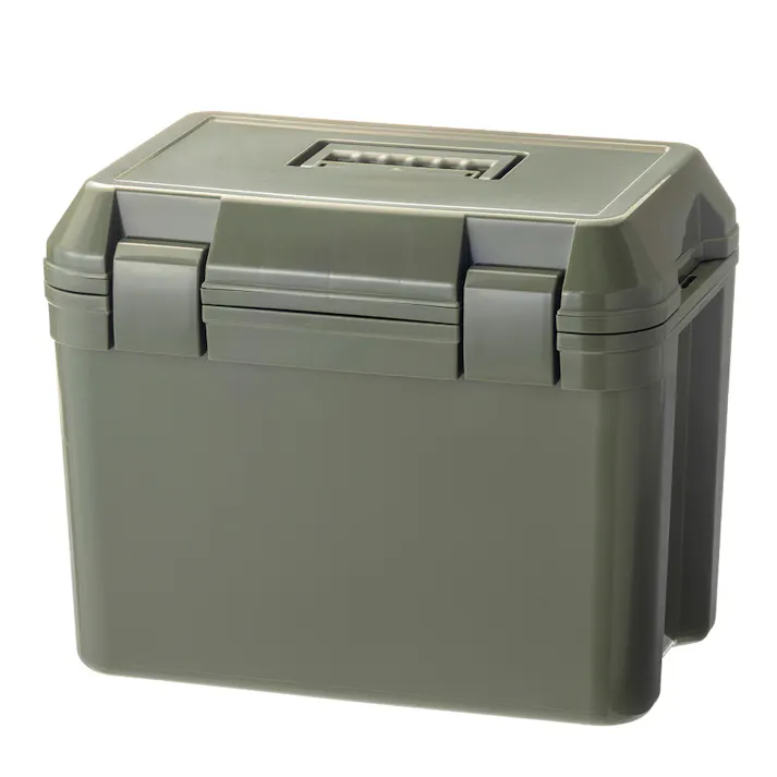 カインズ 持ちやすいクーラーボックス 25L カーキ
