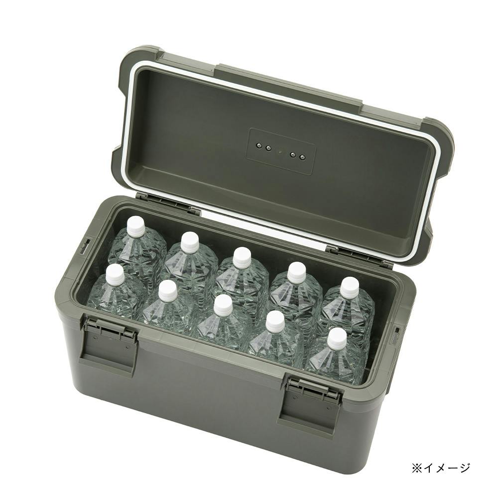 【カーキ】QUICKCAMP QC-WS カインズ 持ちやすいクーラーボックス 35L カーキ | キャンプ