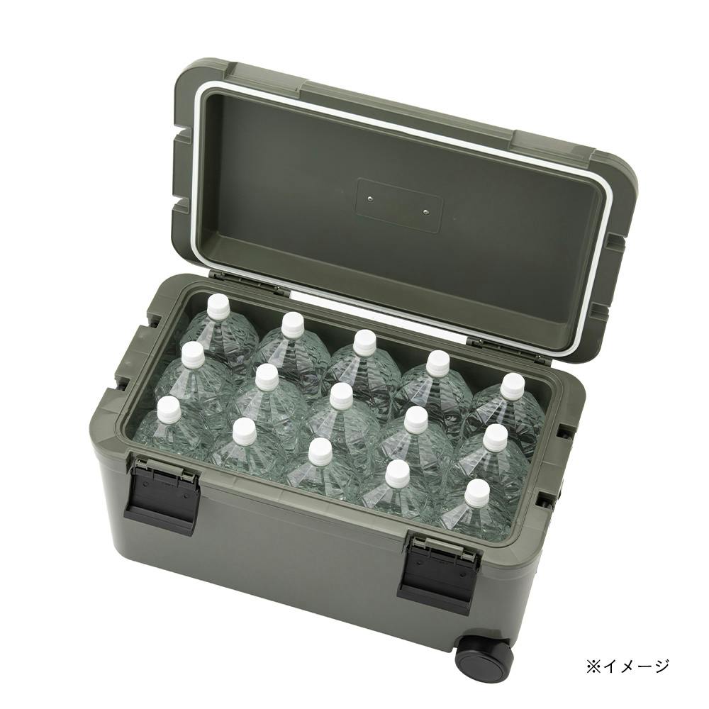 カインズ クーラーボックス 46L カーキ | キャンプ・バーべ