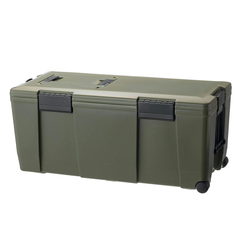 OL通勤カイカン快速 カインズ クーラーボックス 72L カーキ | キャンプ・バーべーキュー