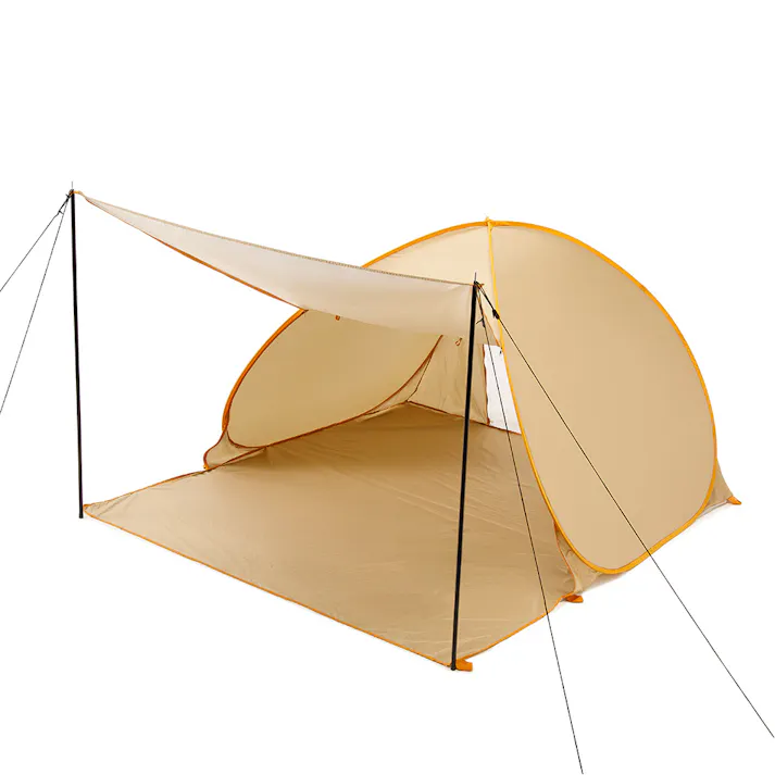 カインズ クイックシェード 200cm UVカット シェード型 ポール付き