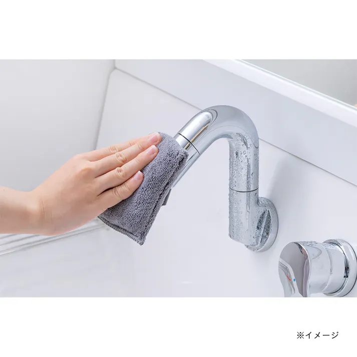 掃除と拭き上げができるマイクロファイバースポンジ S