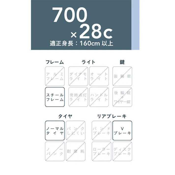 【自転車】クロスバイク AVVENTURA3 アヴェントゥーラ 700C×32C 外装6段 ブラック/ブラック