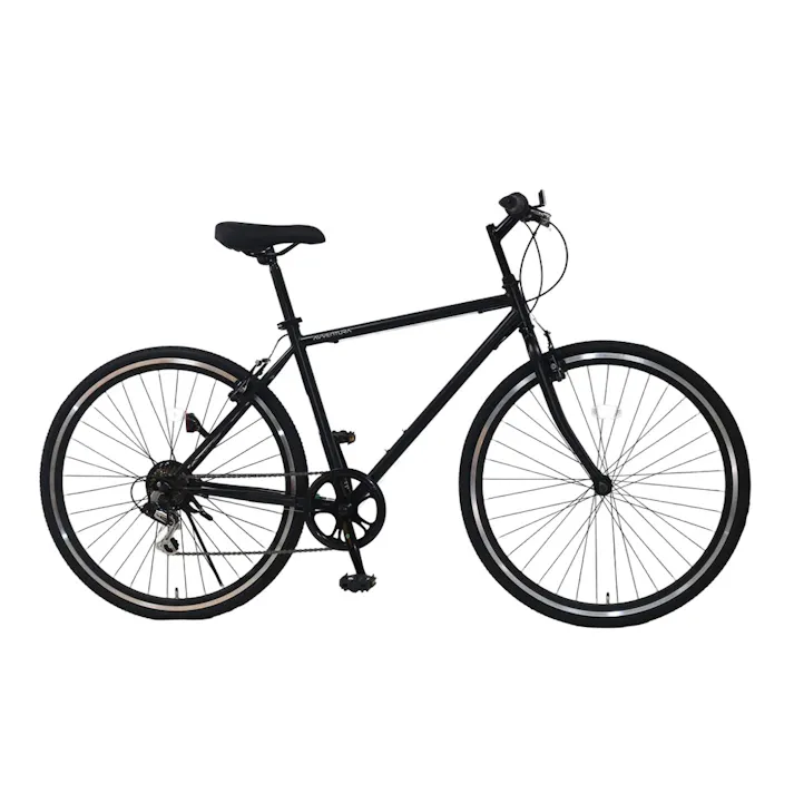 【自転車】クロスバイク AVVENTURA3 アヴェントゥーラ 700C×32C 外装6段 ブラック/ブラック