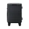 スーツケース TRADDY ロックができるすぅーと転がるキャスター 荷物が掛けられる台座フック付き キャリーバッグ 30L ブラック キャリーケース