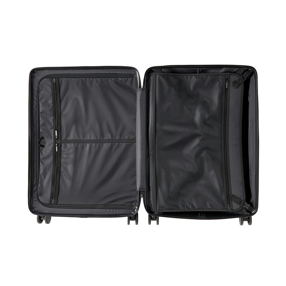 スーツケース85L(ブラック) スーツケース TRADDY ロックができるすぅーと転がるキャスター