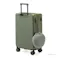スーツケース TRADDY ロックができるすぅーと転がるキャスター 荷物が掛けられる台座フック付き キャリーバッグ 52L オリーブ キャリーケース