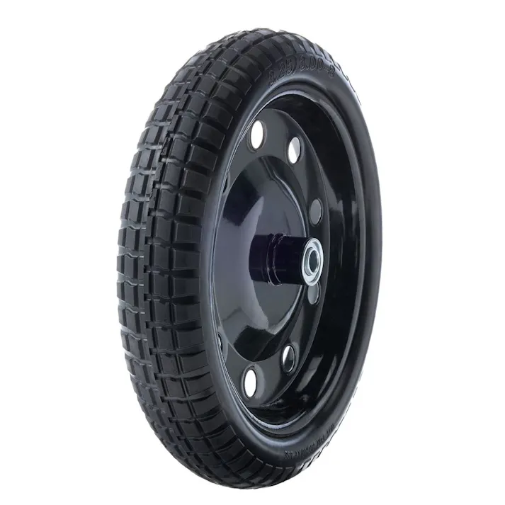 一輪車用ノーパンクタイヤ ブラック