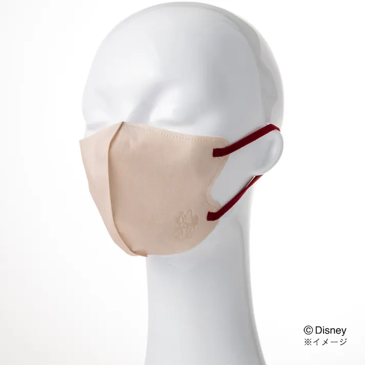 立体バイカラーマスク ミニーマウス 30枚